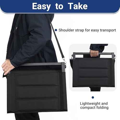Stadium Seats for Bleachers with Back Support, Portable Bleacher Seats with Thick Padded Cushion and Shoulder Strap, Wide Stadium Seat Chair Includes Hooks, Cup Holder and Side Pocket
