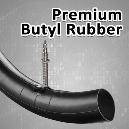 700x23-25c Bike Inner Tube Set - Presta Valve 48mm for Road Bikes