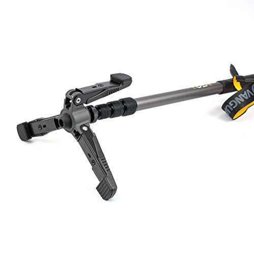 Vanguard VEO 2 AM-234TU Shooting Stick, Tri-Stand Base with Ball Joint, Rotating and Removeable U Shaped Yoke, Gray