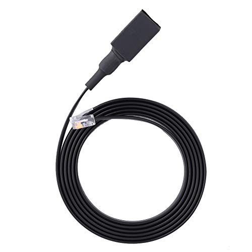 Radio Microphone Extension Cable 1.5m 6-Pin for Walkie Talkie Two-Way Radio