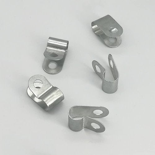 Fortunemee Football Helmet Repair Kit, Hockey Helmet Hardware Kit, Hardware for Universal Baseball Softball Facemask, R Shape Football Visor Clips Screws Nuts with Rubber Gaskets