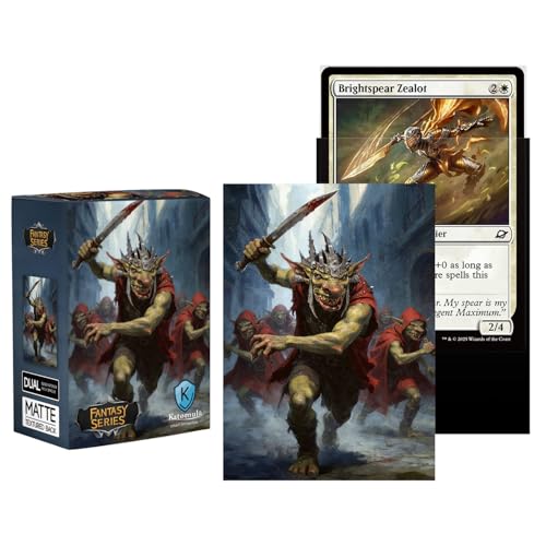 100 MTG Card Sleeves with Inner Sleeves - Textured Back for Standard Cards