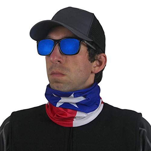 Multifunctional Sunmask Balaclava Gaiter Bandana Texas Variation