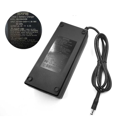 42V 2A Lithium Battery Charger for Electric Bike and Scooter Batteries