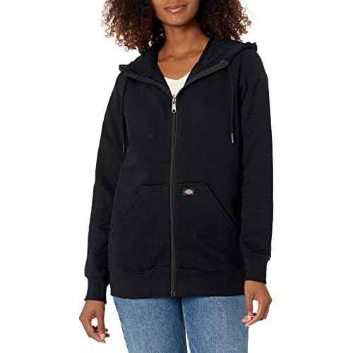 Dickies Women's Heavyweight Full-Zip Fleece Hoodie