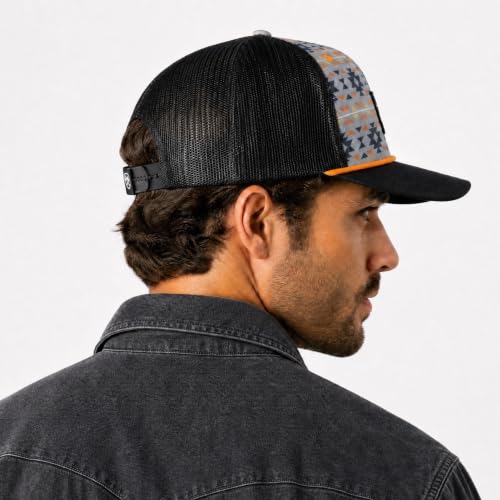 Men's Southwest Suede Patch Cap - Multi-Color Western Hat