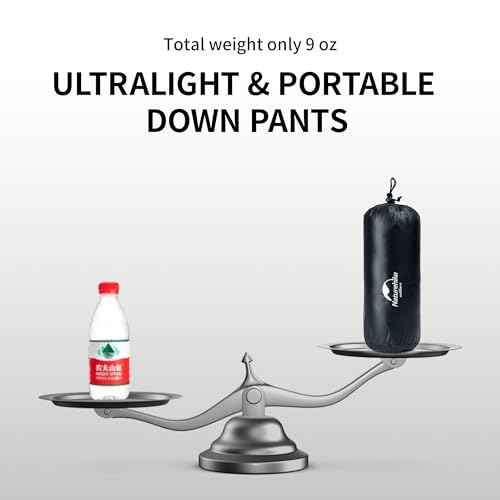 Naturehike Down Pants,Men's Women's Puffy Pants,Winter Warm Outdoor Men Women Ski Snow Pants,Camping Hiking Pants