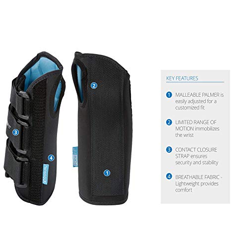 Wrist Brace Support for Tendonitis Carpal Tunnel Healing - 8 Inch, Small, Breathable
