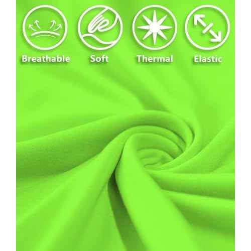Men Long Sleeve Athletic Shirt, Crewneck Running T-Shirts Fitted, Moisture Wicking Base Layer Workout Tee Dry Fit