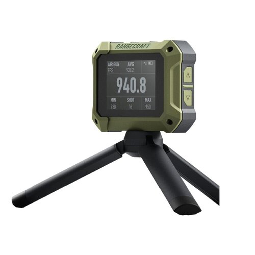 Athlon Optics Rangecraft Velocity Pro Radar Chronograph w/ 2.4" Display, Bluetooth Connectivity with App for Real-Time Projectile Speed Readings (for Any Firearm, Airgun, or Archery)