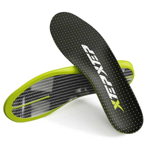 Carbon Fiber Insole Shoe Inserts for Men Women 11-11.5 & 12-12.5 - 294mm Performance
