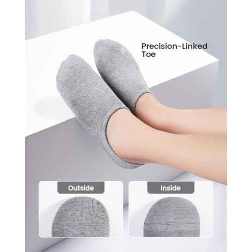 IDEGG No Show Socks Women & Men Low Cut Ankle Short Athletic Running Casual Invisible Liner Socks