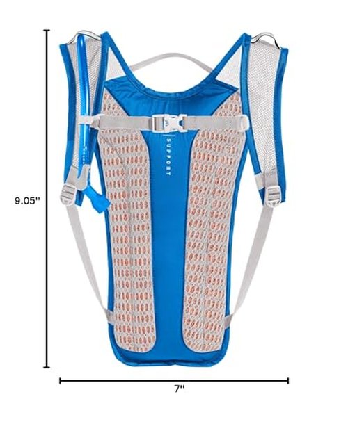 CamelBak Rogue Light Bike Hydration Pack 70oz, Ibiza Blue/Black