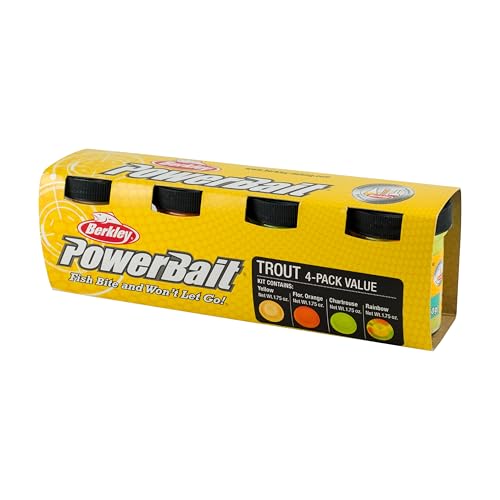 Berkley PowerBait Trout Dough Bait, 4 count