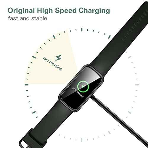 Charger Cable Replacement for Fitbit Inspire 3 (2 Pack/3.3Ft)
