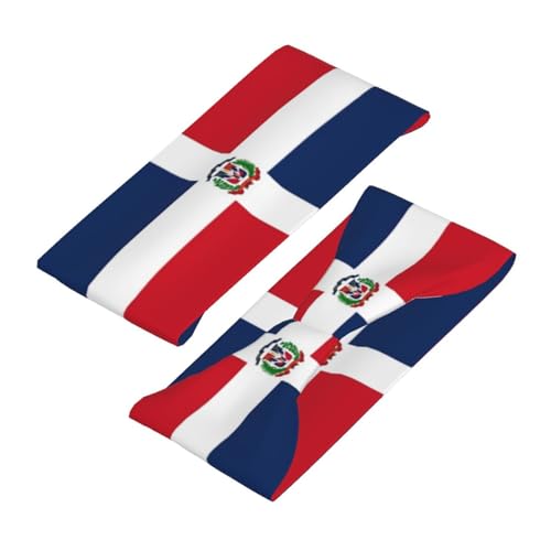 Cute Flag Headbands Women Men Flag Sweatband Sports Headband for Running, Cycling, Yoga Gym, Working Out