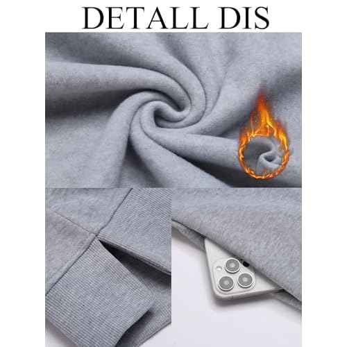 IN'VOLAND Womens Plus Size Sweatshirts Long Sleeve Fleece Soft Fall Winter Crew Neck Pullover Tops with Pockets 2025