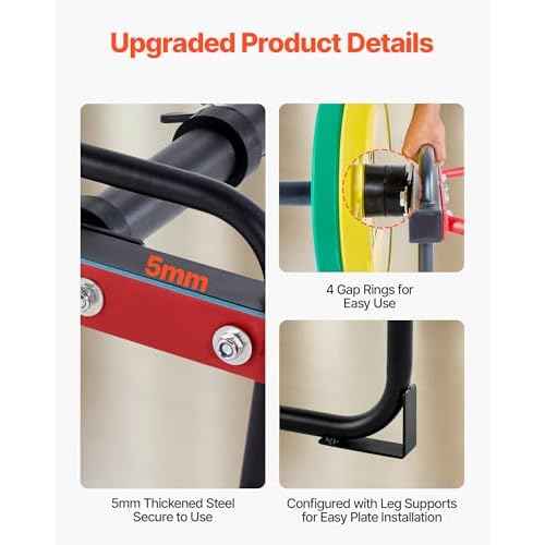 VEVOR Trap Bar Hex Bar, 2-Inch Hex Barbell, 500 LBS Capacity Shrug Bars, Weightlifting and Strength Training Equipment, Home Gym for Squats, Deadlifts, Shoulder Presses