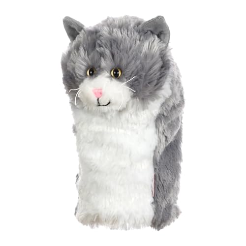 Golf Driver Headcover Cat Design - Stylish Sun-Resistant Club Cover