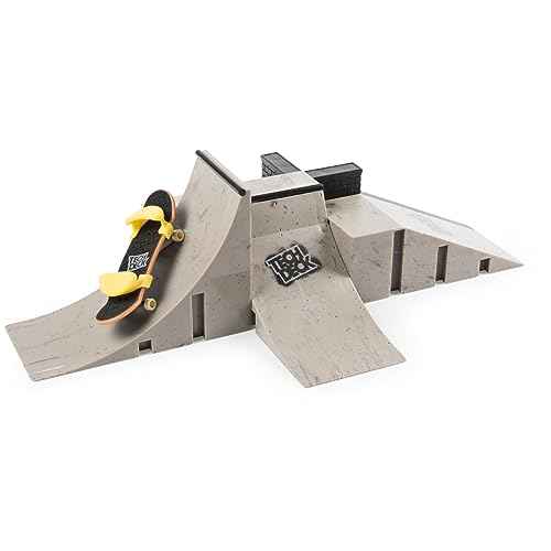 TECH DECK Starter Kit, Customizable Ramp Set with Exclusive Pro Fingerboard and Trainer Clips, Kids Toys for Boys and Girls Ages 6 and up
