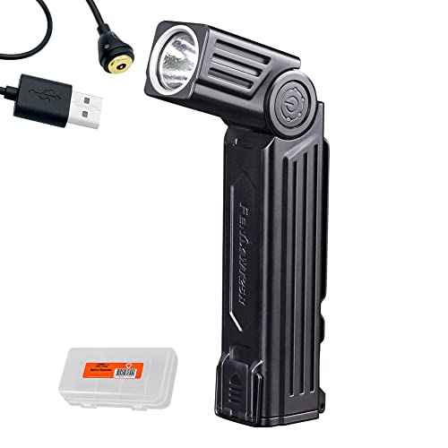 Fenix WT25R 1000 Lumen Rechargeable Handheld Worklight Magnetic Pivoting Flashlight with Organizer