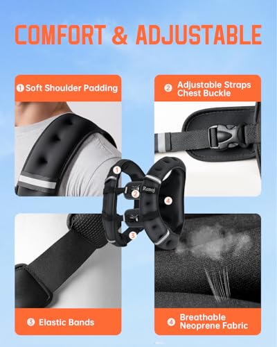 16Lb Weighted Vest for Women Men - Black Fitness & Exercise Gear