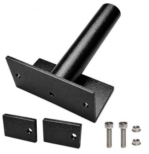Boat Lift Support Bracket with Drain Hole - Stainless Steel Mount for 1-1/2" Schedule 40 Pipe - Variation 1