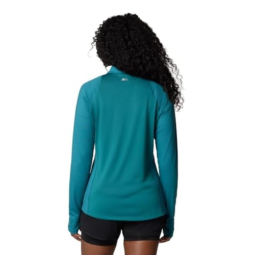 Columbia Womens Endless Trail Half Zip Mesh Long Sleeve