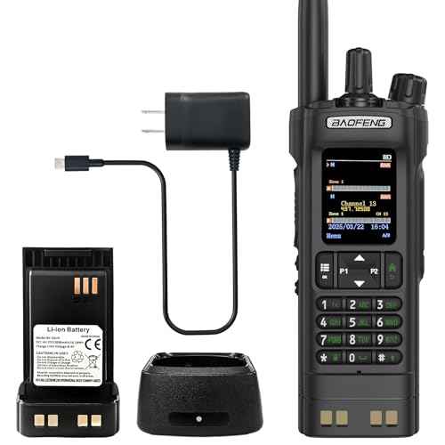 BAOFENG DM32 DMR Radio 10W High Power Radio GPS/APRS Two Way Raido USB-C Charging Multi-Band FM/AM Wakkie Talkie DM-32