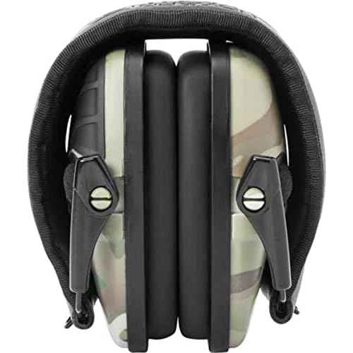 Howard Leight R-02526 by Honeywell Impact Sport Sound Amplification Electronic Shooting Earmuff, MultiCam