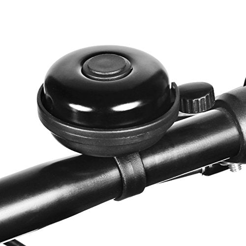Accmor Classic Bike Bell, Aluminum Bicycle Bell, Loud Crisp Clear Sound Bicycle Bike Bell for Adults Kids