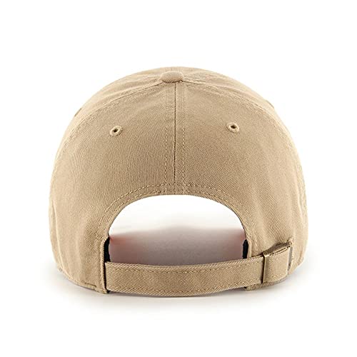 47 Los Angeles Dodgers Ballpark Clean Up Dad Hat Baseball Cap - Khaki