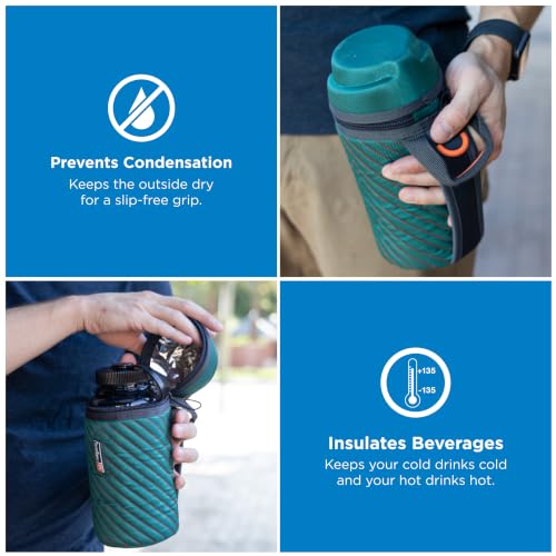 Nalgene 32oz Neoprene Water Bottle Sleeve - Teal
