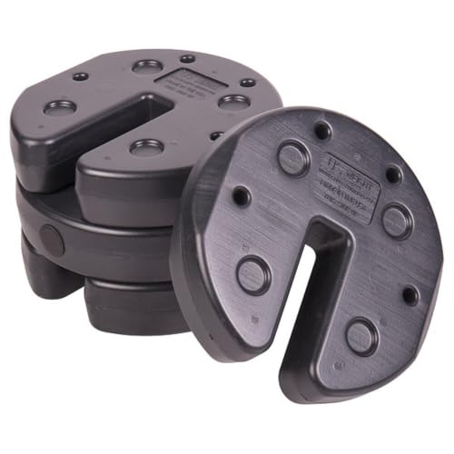 30lb Canopy Weight Set for Tent Stabilization - Interlocking and Made in USA