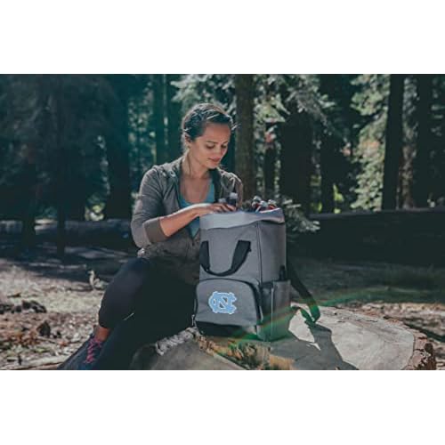 PICNIC TIME NCAA Unisex-Adult NCAA OTG Roll-Top Cooler Backpack, Hiking Backpack Cooler, Soft Cooler Bag