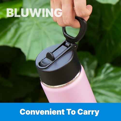 Straw Lid for Hydro Flask Wide Mouth 12-64oz, Replacement Lid with Straw for Hydroflask, Thermoflask, Takeya, koodee Wide Mouth Bottles