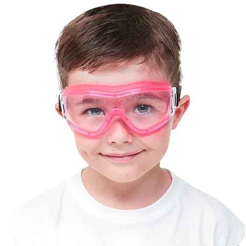 Kids Anti-fog Safety Goggles, Kids Lab Goggles, Adjustable, Compatible with Nerf Gun
