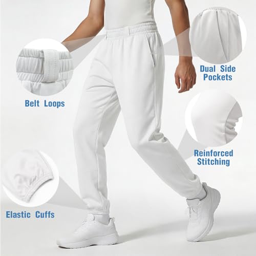 Youth Boys & Girls Baseball Pants - Toddler to Teen Sizes, White, 6 Years Variation