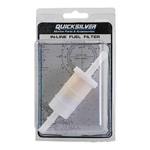 Quicksilver 879885Q Inline Fuel Filter for Mercury and Mariner Outboards