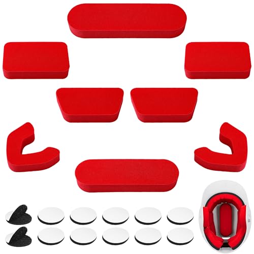 Helmet Padding Kit for Easton Batting and Catcher Helmets - Red / 1