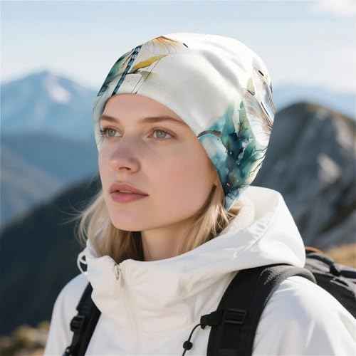Watermelon Womens Slouchy Beanie Cotton Chemo Caps Cancer Headwear Hats Turban Baggy Skull Sleep Scarf