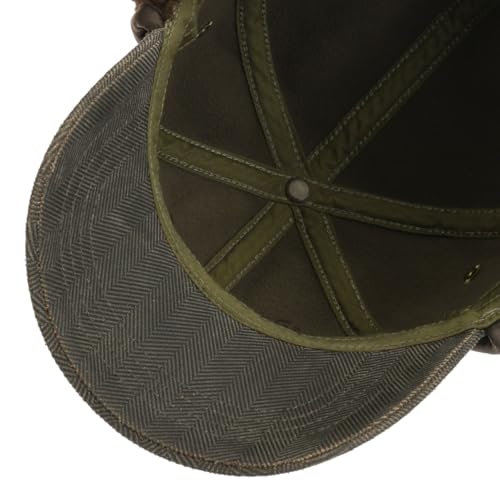Stetson Herringbone Cap with Ear Flaps Men |