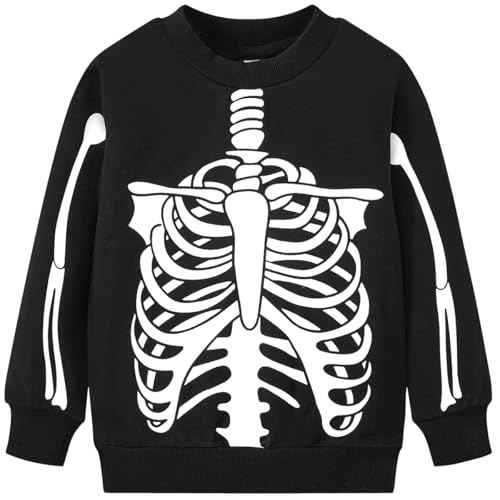 Toddler Boys Sweatshirts Dinosaur Long Sleeve Pullover Crewneck Shirts Cartoon Tee Sport Tops for Kids 1-8T
