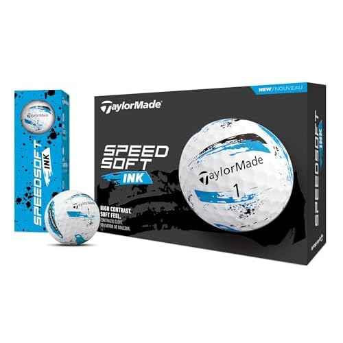 TaylorMade SpeedSoft Golf Balls, Maximum Distance with Ultra-Soft Feel, Perfect for Off The Tee and Around The Green