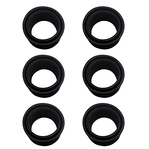 Fishing Rod Holder Cap Kit for 2-Inch Tube Rubber Gasket Protectors