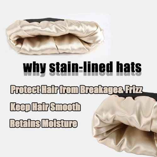 2 PCS Unisex Beanie Hats for Men Women Winter Knit Beanies Soft Slouchy Warm Cuffed Beanie Hat