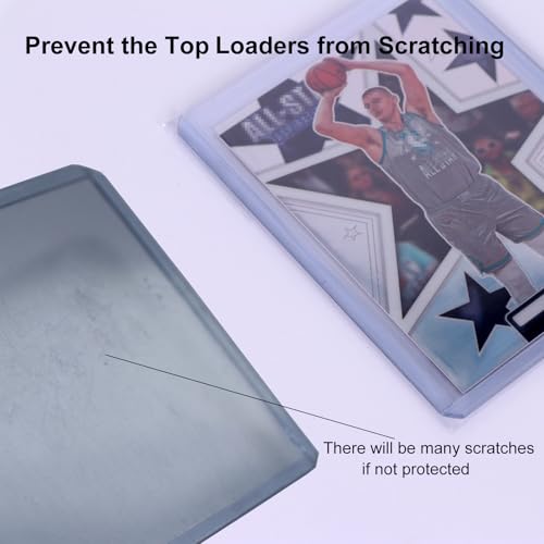 Top Loader Card Sleeves Resealable Pack for 35-75PT Trading Cards - 1500 pcs