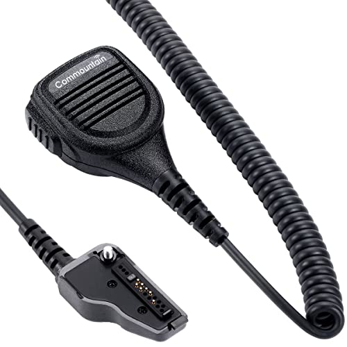 Multi-Pin Speaker Microphone for Kenwood Radios - Rugged, Clear Sound