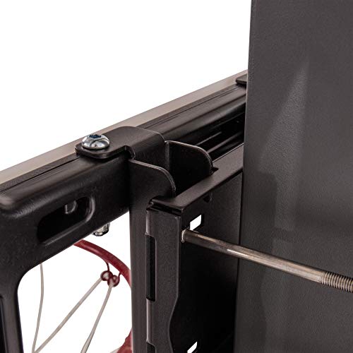 Silverback Junior Youth 33" Basketball Hoop with Lock ?˜n Rock Mounting Technology Mounts to Round and Vertical Poles, Black (B8410W)