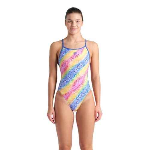ARENA Womens Performance Women's Let It Beat Collection Lace Back Swimsuit